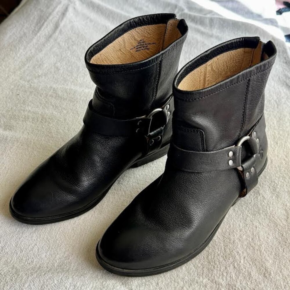 Frye "Phillip Harness" Boots, VGUC